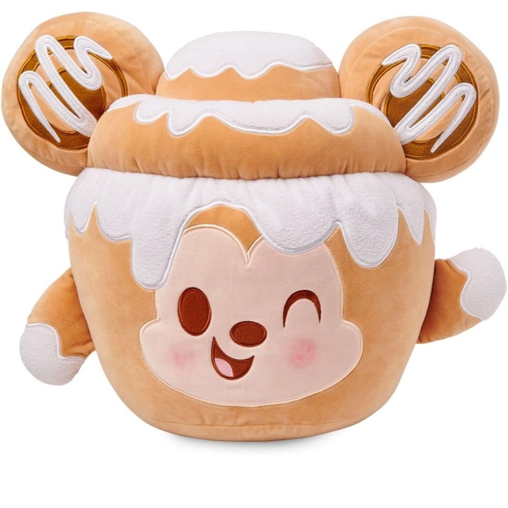 Tan and White Stuffed Animal Plush Toy